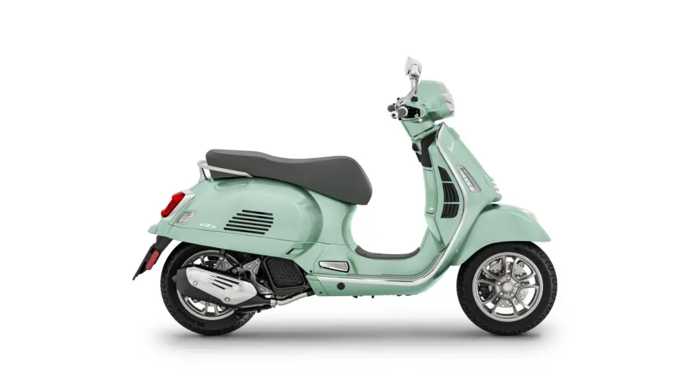 Objednat Nyní Vespa GTS 125 Verde Amabile E5+ + POUKAZ NA 5000Kč