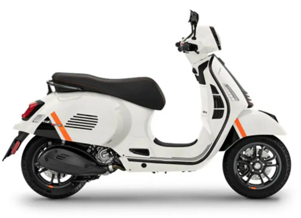 Dokud Zásoby Vydrží Vespa GTS 125 SUPER SPORT BIANCO INNOCENTTE E5+