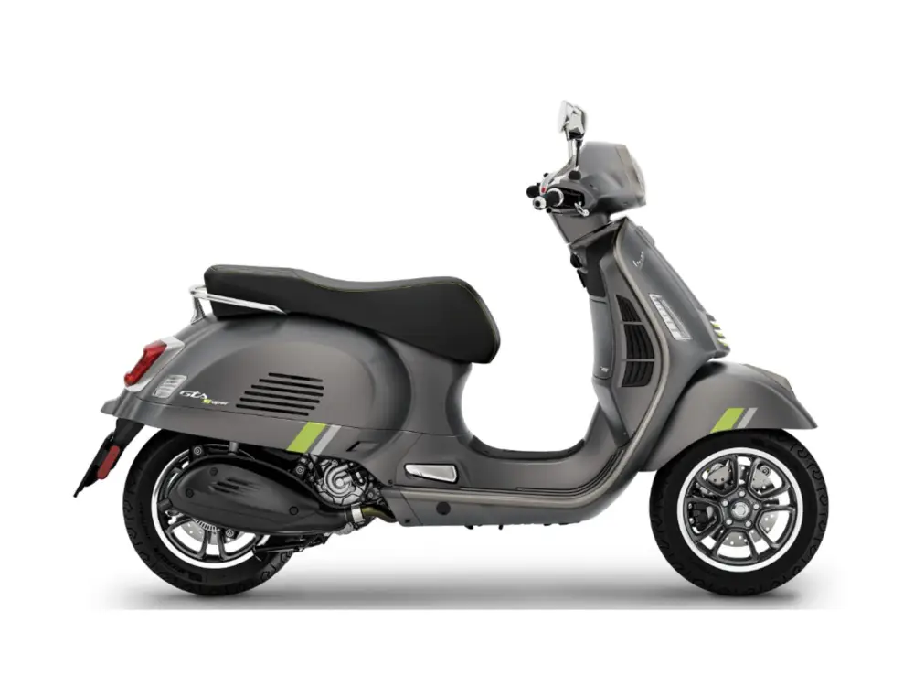 Vespa GTS 300 SUPER TECH GRIGIO OTTIMISTA MATT E5 Ihned K Objednání