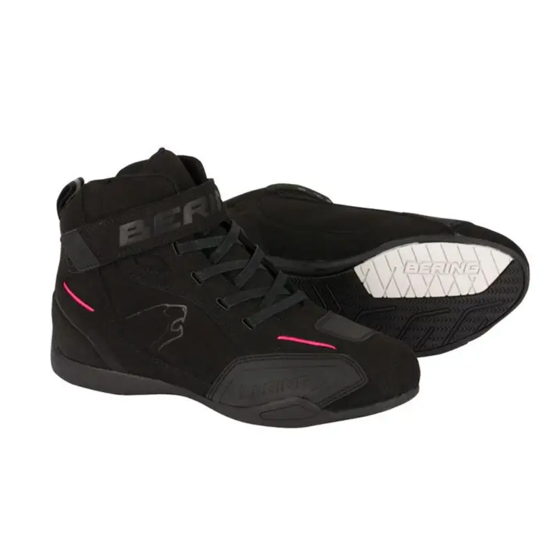 Super Cena BERING Dámské moto boty LADY CORWELL NOIR FUCHSIA