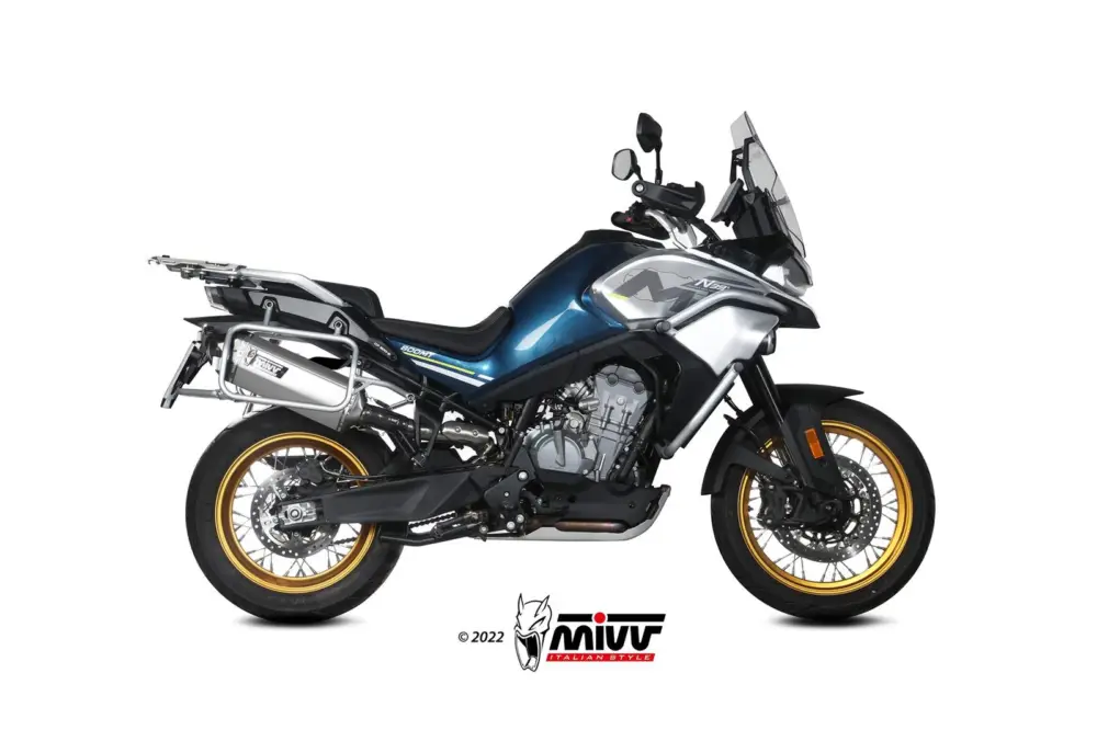 MIVV koncovka výfuku CFMoto 800MT SPEED EDGE CF.001.LRX Nerez Akce