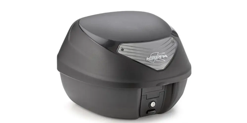 MONOLOCK TopCase - 29l, KAPPA (černý, čirá odrazka, vč. plotny a univerzální mont. sady) Ověřený