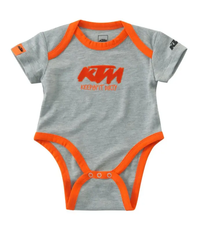 dětské body, KTM (šedá,bílá) set.2ks Super Cena