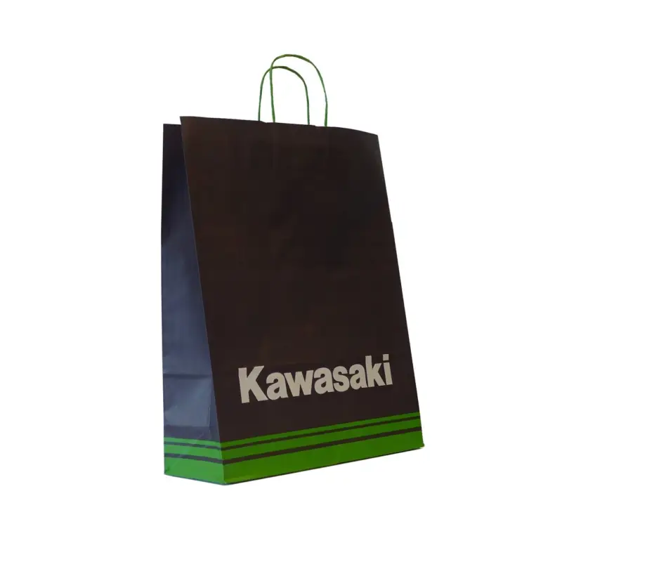 Levný KAWASAKI papírová dárková taška