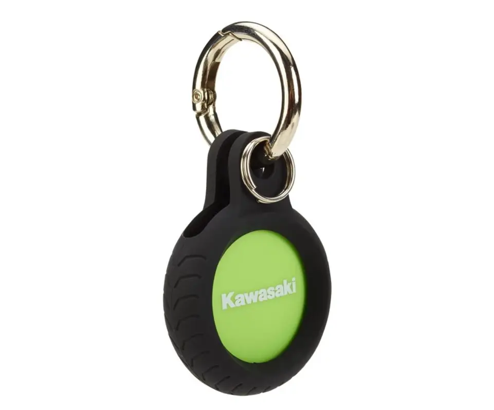 KAWASAKI přívěsek s logem River Mark s odnímatelným vnitřním štítkem Dokud Zásoby Vydrží
