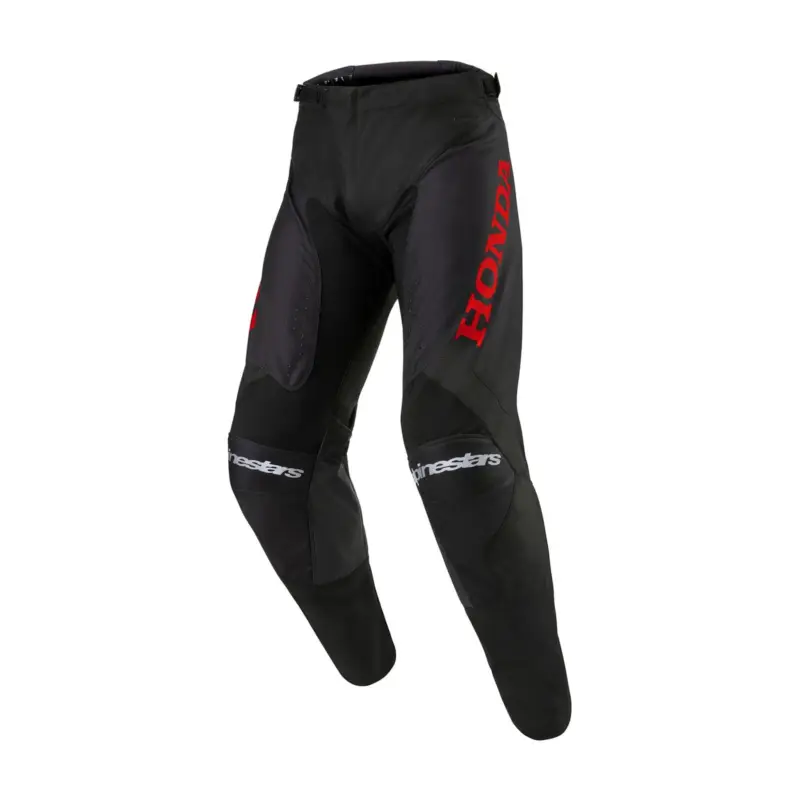 Akční Nabídka ALPINESTARS kalhoty RACER ICONIC HONDA kolekce (černá/červená) 2024