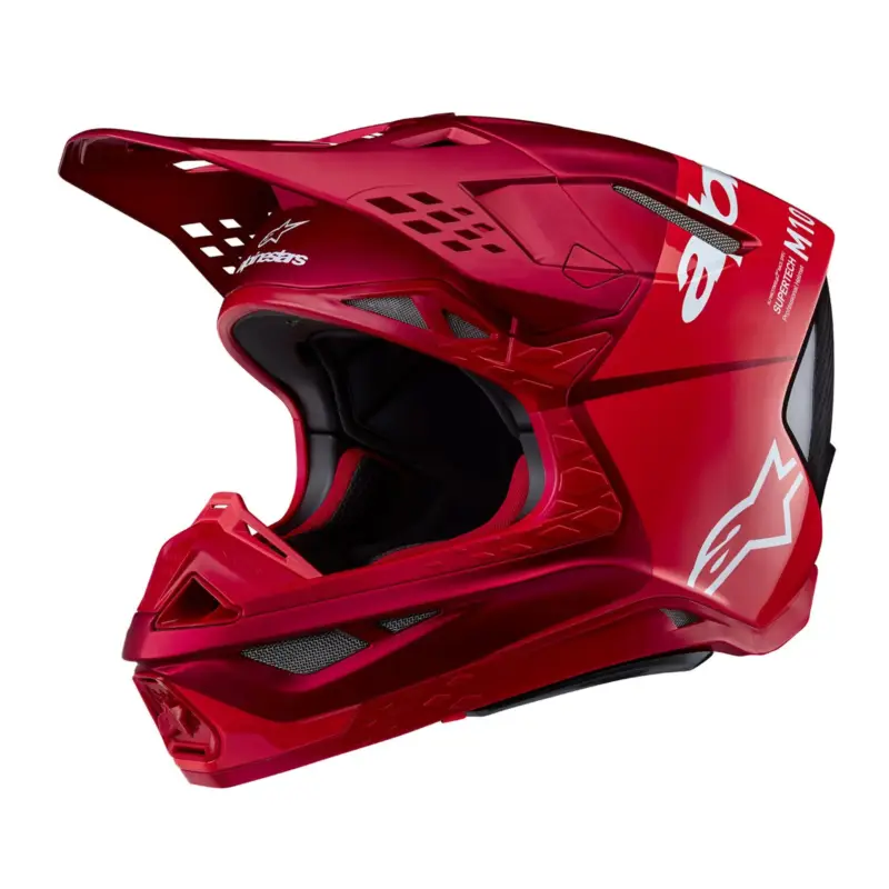 Poslední Šance Přilba ALPINESTAR SUPERTECH S-M10 FLOOD (červená fluo/červená) 2024