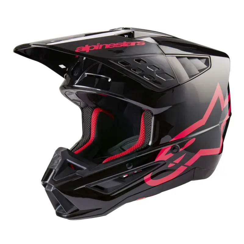Akční Cena Přilba ALPINESTARS S-M5 CORP (černá/růžová) 2024