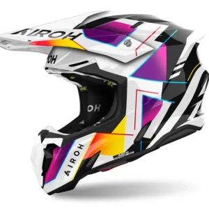 Zlevněný Přilba AIROH TWIST 3 Rainbow (lesklá) 2024