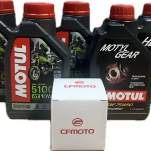 Sada pro kompletní výměnu olejů CFMOTO X850/X1000 STANDARD Poslední Šance