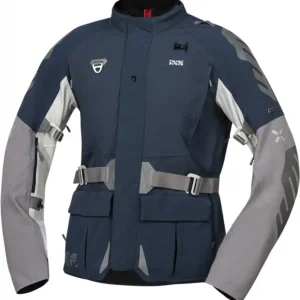 Super Cena Bunda s laminovanou membránou iXS VENTURE-STX 1.0 X2-011405 modrá-světle šedá K2XL
