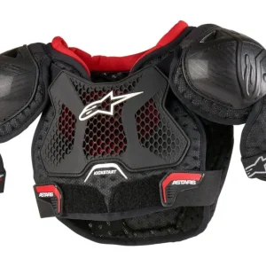 chránič těla BIONIC KICKSTART, ALPINESTARS, dětský (černá/červená) 2024 Expresní Doručení