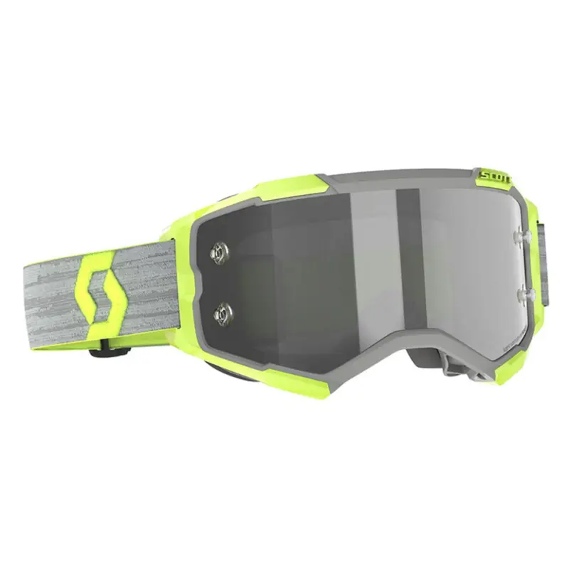 SCOTT Motokrosové brýle FURY CH grey yellow light sensitive grey works Nejlepší Volba