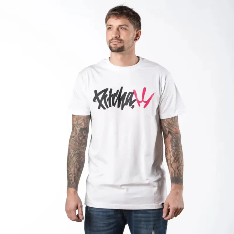 Nízká Cena PITCHA Tričko CAMEL TOE white black