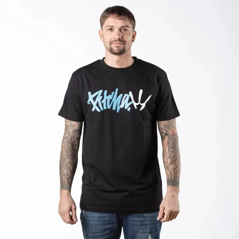 PITCHA Tričko CAMEL TOE black blue Akční Nabídka