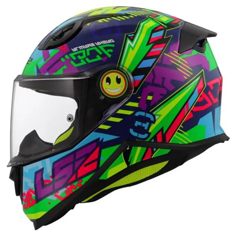 LS2 Dětská Integrální moto přilba FF812 KID SVENT BLUE GREEN Odeslání Ihned