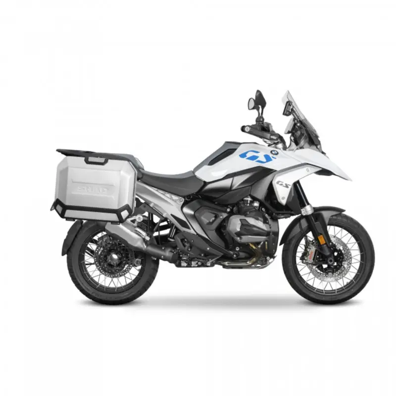 Kompletní sada bočních hliníkových kufrů SHAD TERRA 36L/47L, včetně montážní sady SHAD BMW R 1300 GS Novinka