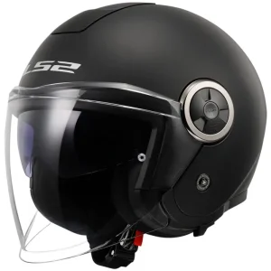 Akce LS2 Otevřená moto přilba OF620 CLASSY SOLID MATT BLACK