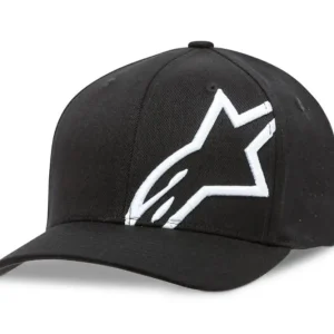 ALPINESTARS kšiltovka CORP SHIFT 2 černá bílá Vysoce Kvalitní