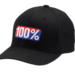 Akce 100% kšiltovka CLASSIC Flexfit černá