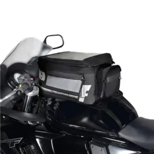tankbag na motocykl F1 s popruhy, OXFORD (černý, objem 18 l) Levný