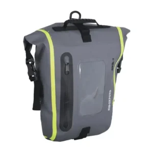 Rychlé Dodání tankbag na motocykl Aqua M8, OXFORD (černý/šedý/žlutý fluo, s magnetickou základnou, objem 8 l)