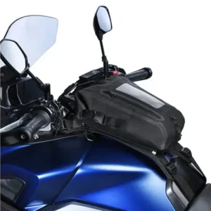 Cenová Bomba tankbag na motocykl AQUA S8 s popruhy, OXFORD (černý, objem 8 l)