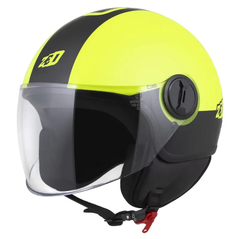přilba C35, ZED (žlutá fluo/černá) 2025 Nová Kolekce