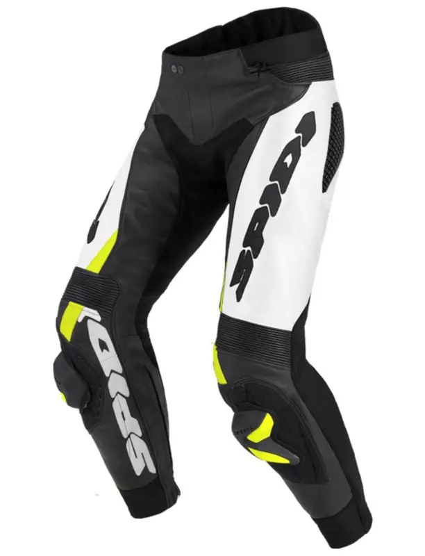 kalhoty RR PRO WARRIOR, SPIDI (černé/bílé/žluté fluo) Aktuální