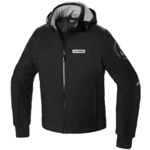 bunda HOODIE ARMOR H2OUT, SPIDI (černá) Poslední Šance