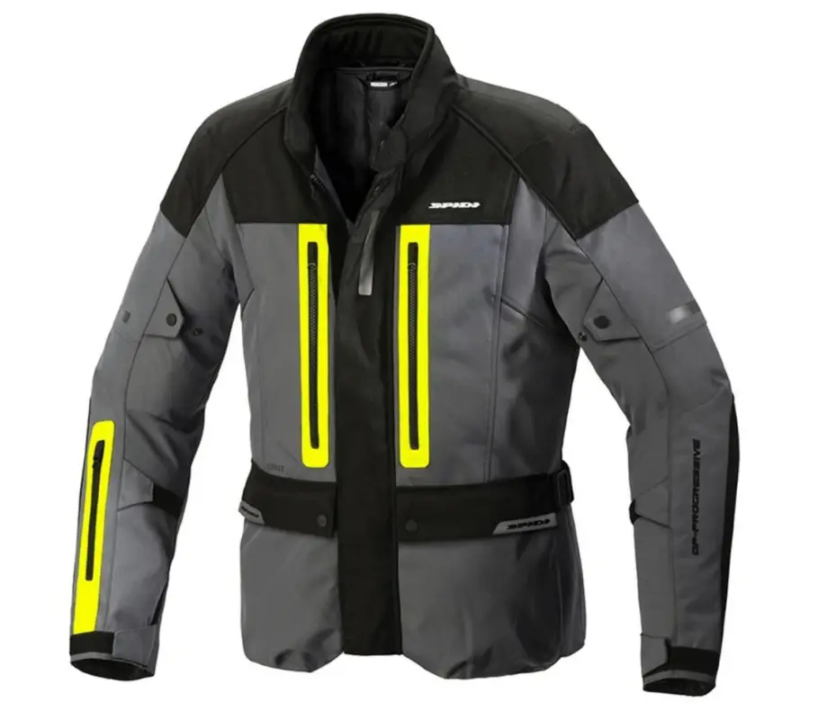bunda TRAVELER 3, SPIDI (černá/šedá/žlutá fluo) Tovární Cena
