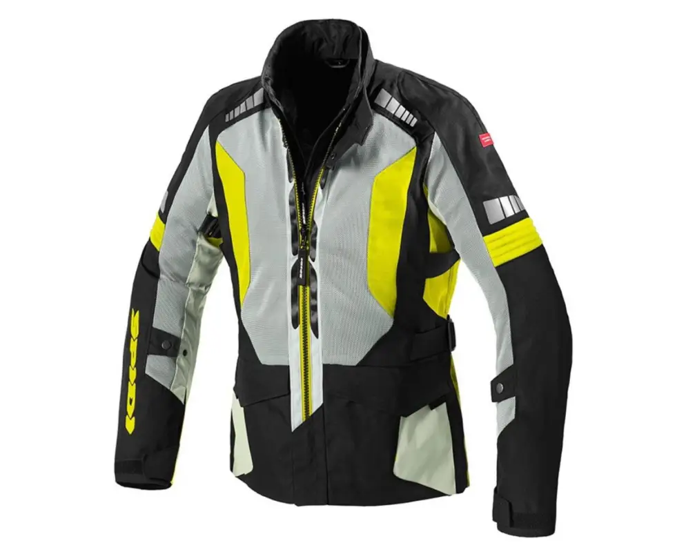 bunda TERRANET windout, SPIDI (černá/šedá/žlutá fluo) Top Prodej