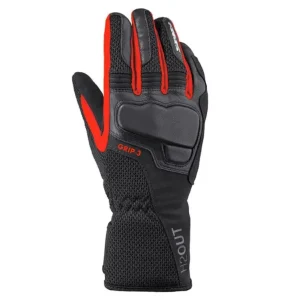 Aktuální rukavice GRIP 3 LADY, SPIDI, dámské (černá/červená)