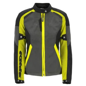 Horká Nabídka bunda TEK NET LADY, SPIDI, dámská (černá/šedá/žlutá fluo)