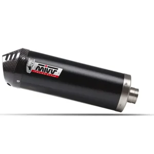 Cenový Hit Koncovka výfuku MIVV OVAL KT.023.LVC Black / Carbon cap