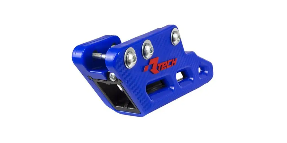 Akce vodítko řetězu R2.0 Yamaha, RTECH (modro-černé)