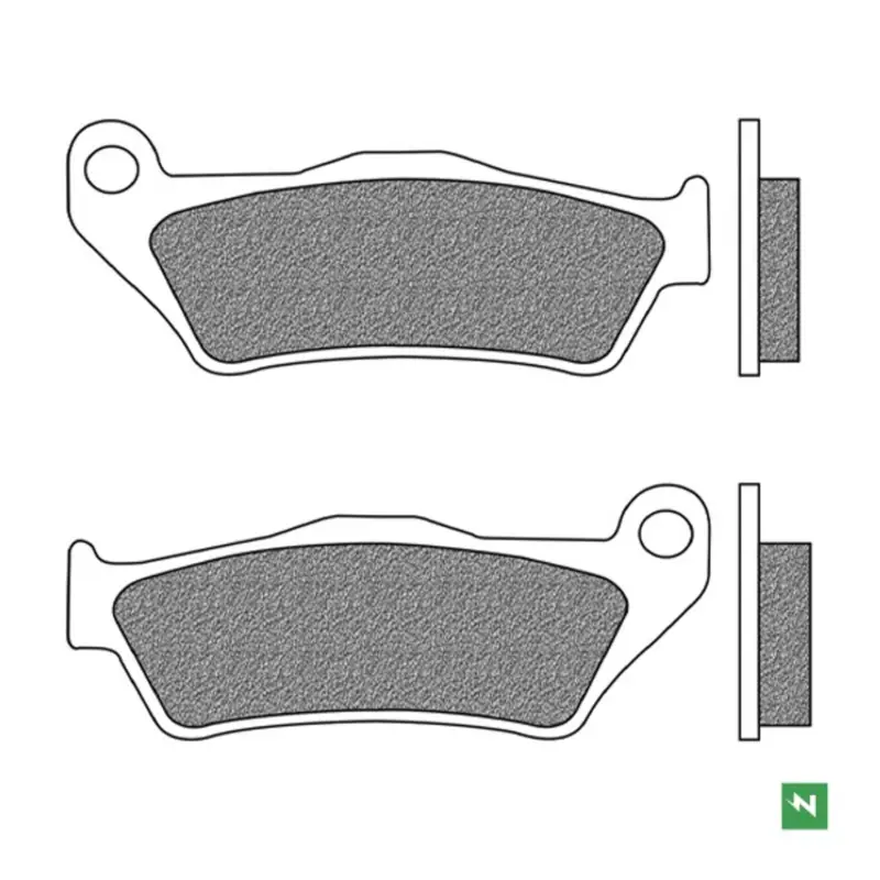 brzdové destičky, NEWFREN (směs ROAD TOURING SINTERED) 2 ks v balení Must-Have
