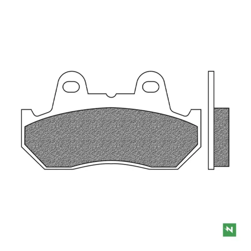 Expresní Doručení brzdové destičky, NEWFREN (směs ROAD TOURING SINTERED) 2 ks v balení