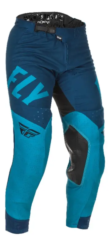 Originální kalhoty EVOLUTION 2021, FLY RACING (modrá/černá)