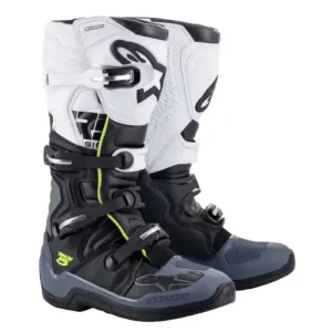 ALPINESTARS boty TECH 5 (černá/šedá/bílá/žlutá fluo) Přímo Od Výrobce
