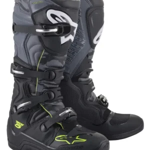 ALPINESTARS boty TECH 5 (černá/šedá/žlutá fluo) Výprodej