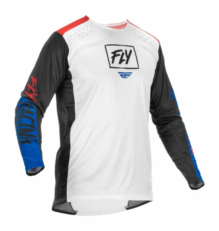 Oblíbený dres LITE, FLY RACING - USA (červená/bílá/modrá)