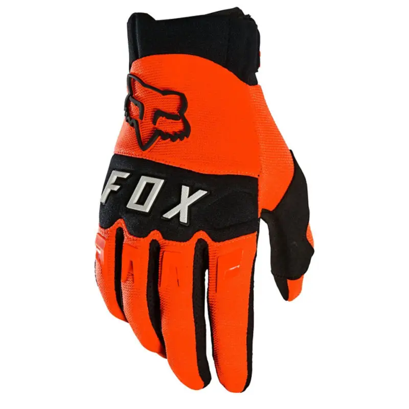 FOX pánské rukavice Dirtpaw Glove Fluo/Orange Vysoce Kvalitní