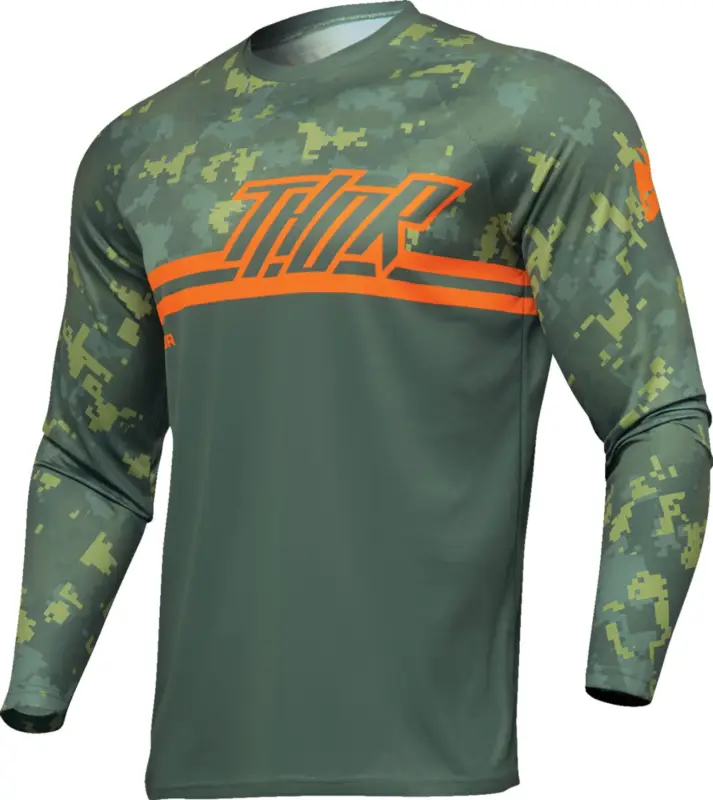 THOR dres SECTOR DIGI CAMO černá/camo Ihned K Objednání