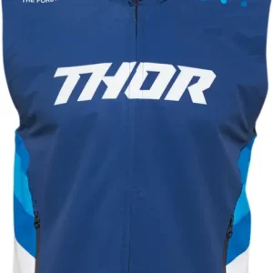 Akce THOR Pánská textilní vesta THOR WARM UP modrá