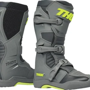 Sezónní Sleva THOR Dětské moto boty THOR BLITZ XR MX šedá/žlutá