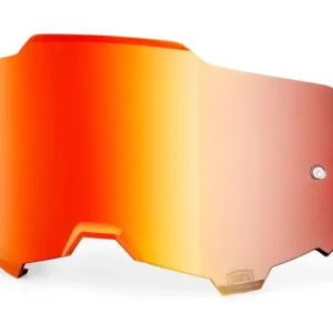 Víkendová Akce plexi ARMEGA, 100% (červené chrom, Anti-fog)