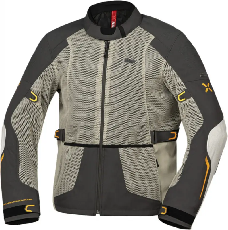 Top Prodej Bunda iXS TOURSTER-BIG AIR 1.0 X2-161405 šedá (Abbey Stone)-tmavě šedá-oranžová S