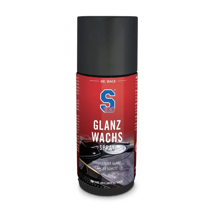 S100 vosk na motocykly ve spreji - Glanz-Wachs Spray 250 ml Bezpečná Platba