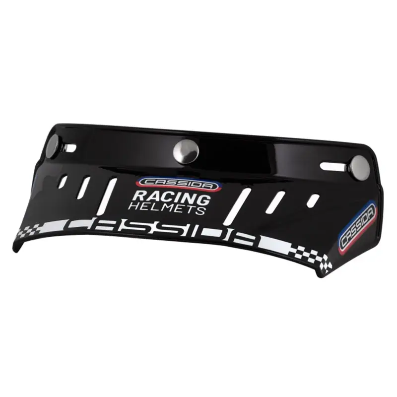 Výhodná Nabídka CASSIDA plochý kšilt Oxygen/Eso Racing Spirit (černý, cvakání na druky)